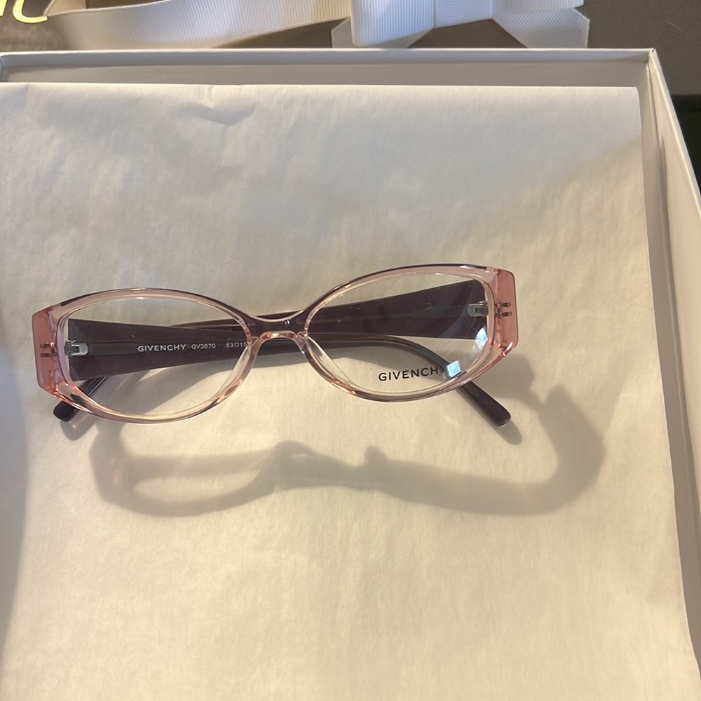 Authenticated Givenchy Logo Rhinestones Glasses F… - image 2